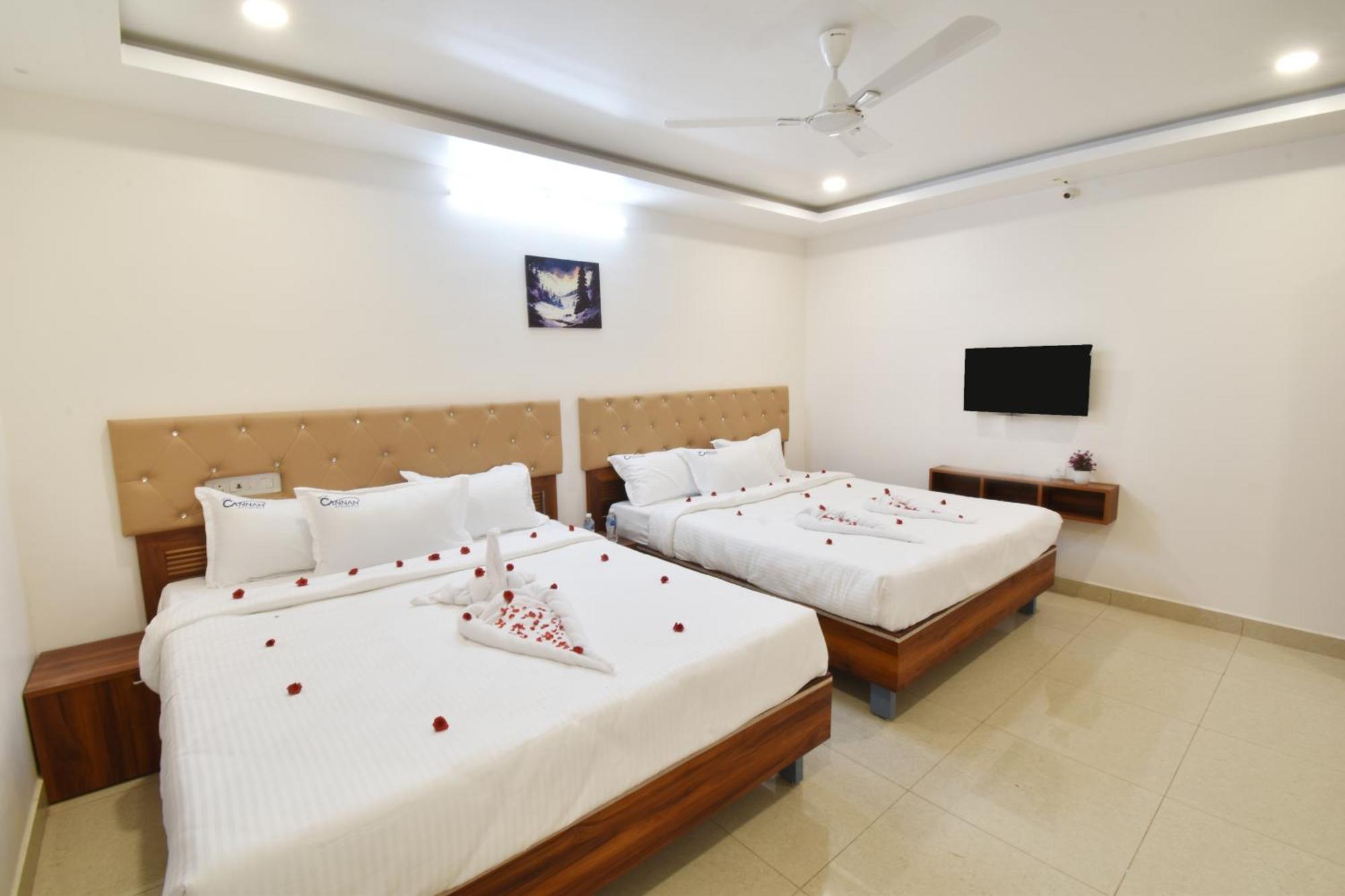 Cannan Residency Pūrnānkuppam Exteriör bild